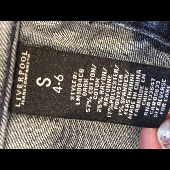 Liverpool Jeans Co size S Denim Jacket - Picture 4 of 4